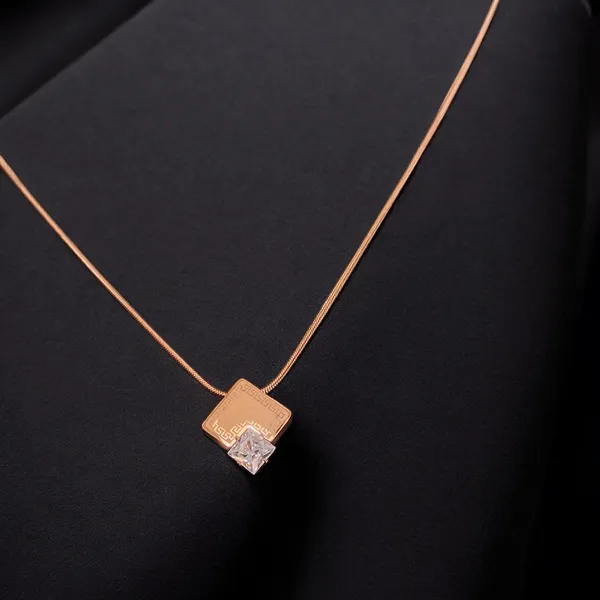 Rose_Gold_Crystal_Geometric_Square_Pendant_Necklace_For_Women_And_Girls